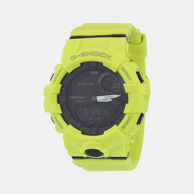 G-Shock Men Quartz Black Dial Analog Resin Watch G829
