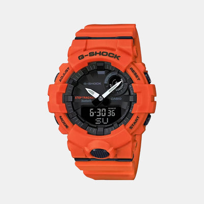 G-Shock Men Quartz Black Dial Analog-Digital Resin Watch G856