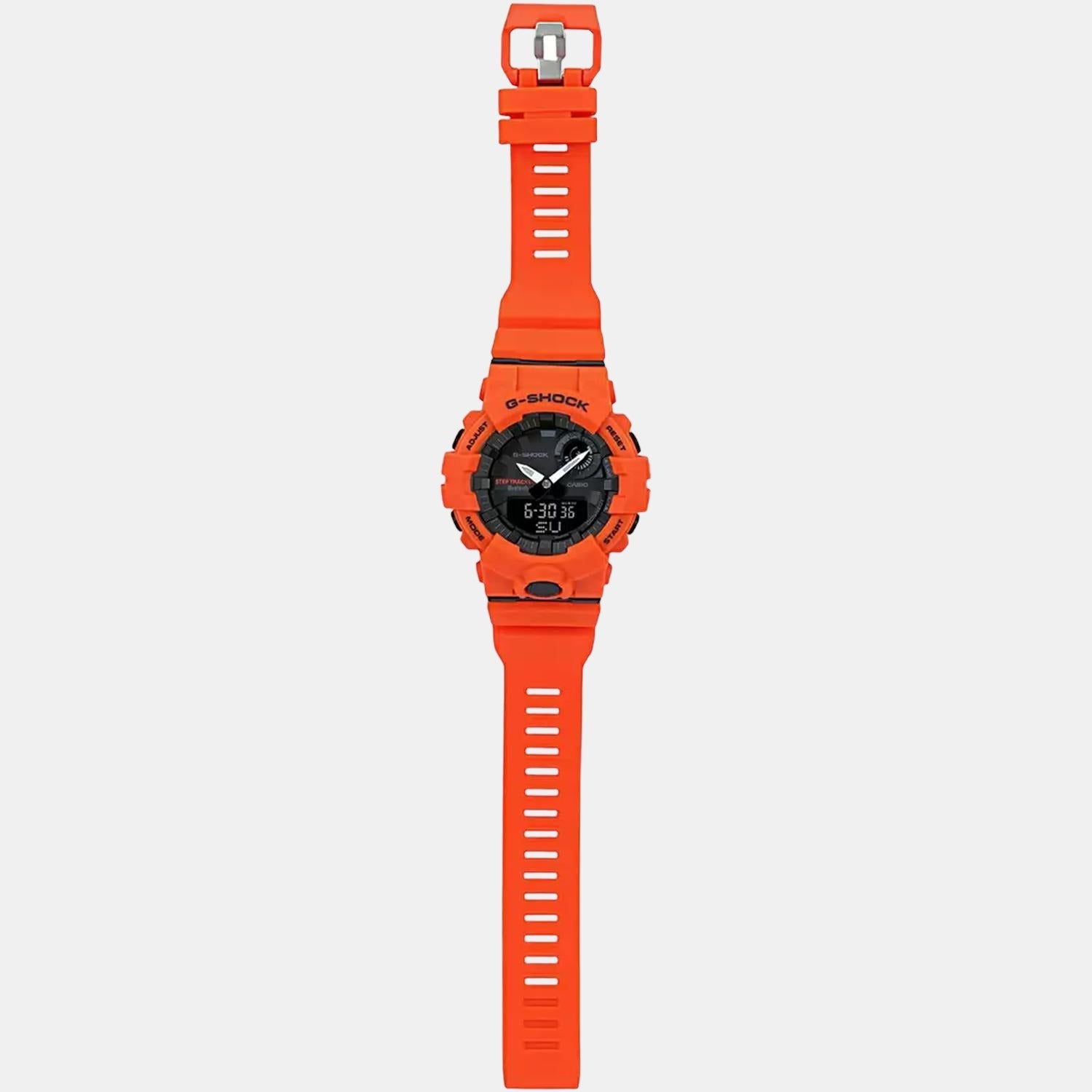 G-Shock Men Quartz Black Dial Analog-Digital Resin Watch G856
