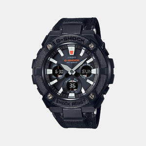 G-Shock Men Quartz Black Dial Analog-Digital Leather Watch G858