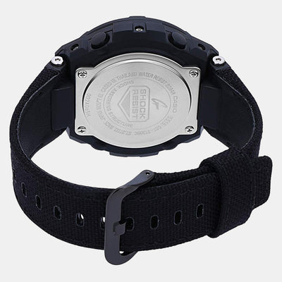 G-Shock Men Quartz Black Dial Analog-Digital Leather Watch G858