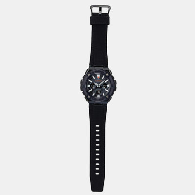 G-Shock Men Quartz Black Dial Analog-Digital Leather Watch G858