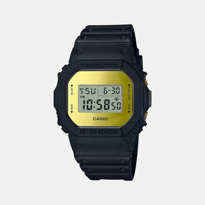 G-Shock Men Quartz Black Dial Digital Resin Watch G861