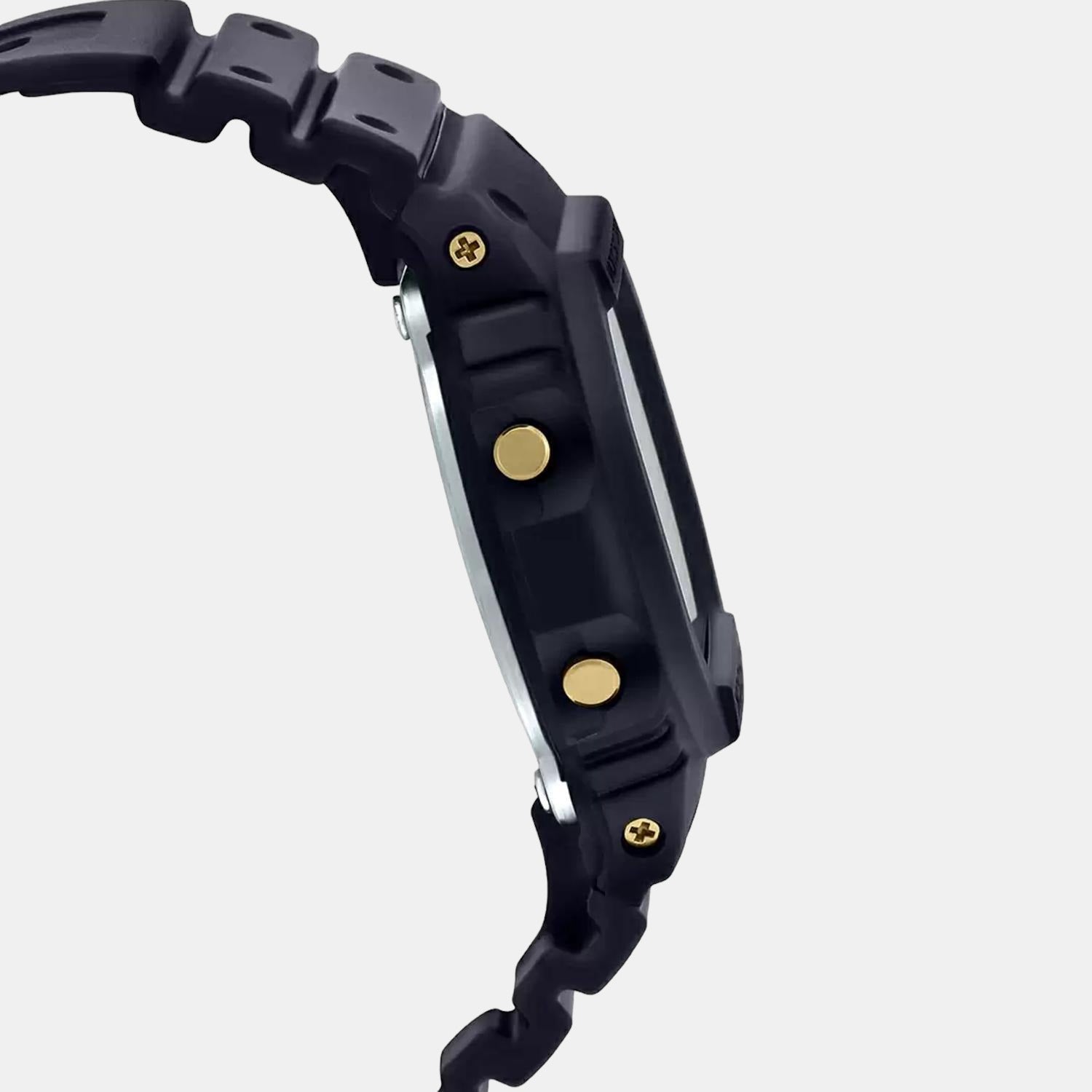 G-Shock Men Quartz Black Dial Digital Resin Watch G861