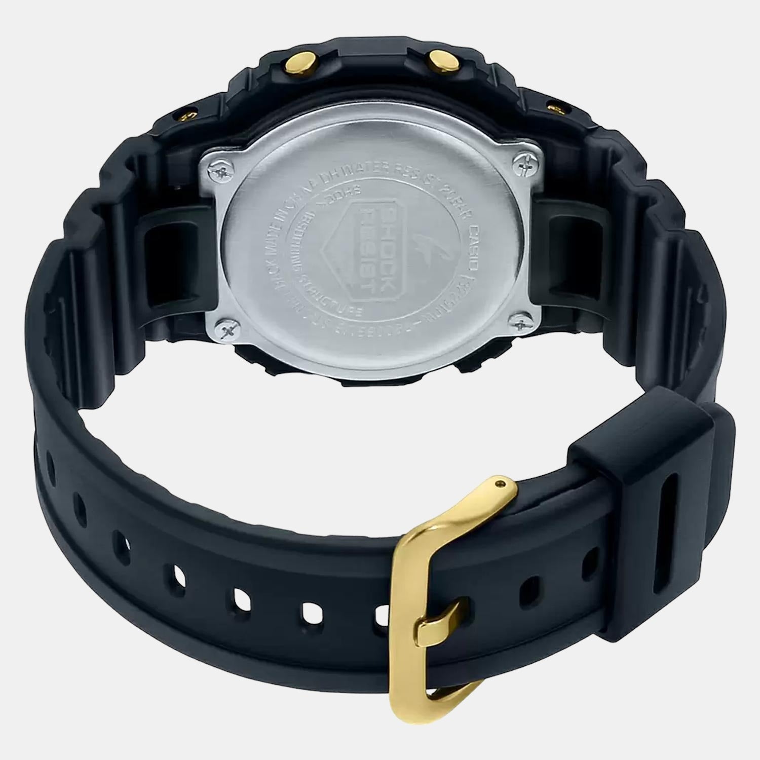 G-Shock Men Quartz Black Dial Digital Resin Watch G861