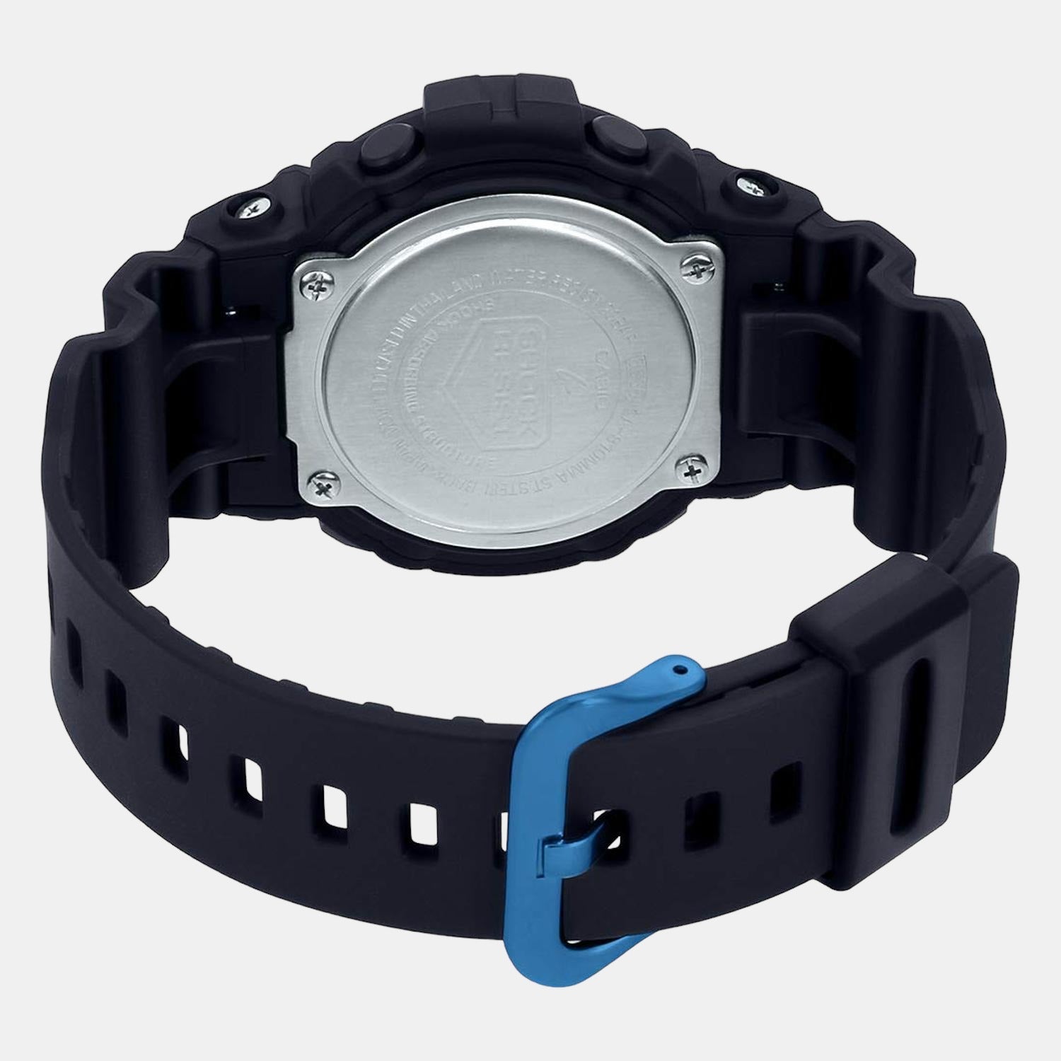 G-Shock Men Quartz Blue Dial Analog-Digital Resin Watch G874