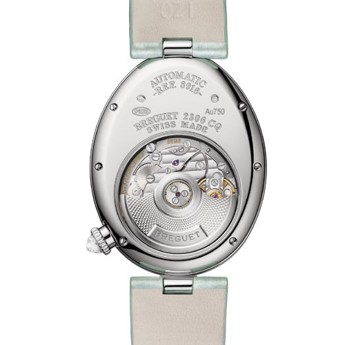Breguet Reine de Naples 8918 Natural Pearly White Mother-Of-Pearl Dial Women 28.5mm G8918BB5D964D0