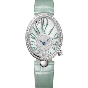 Breguet Reine de Naples 8918 Natural Pearly White Mother-Of-Pearl Dial Women 28.5mm G8918BB5D964D0