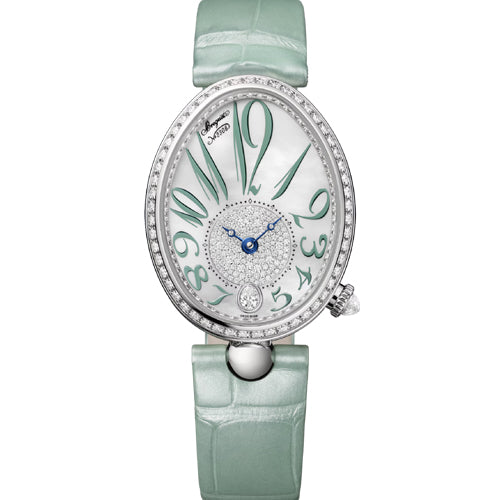 Breguet Reine de Naples 8918 Natural Pearly White Mother-Of-Pearl Dial Women 28.5mm G8918BB5D964D0