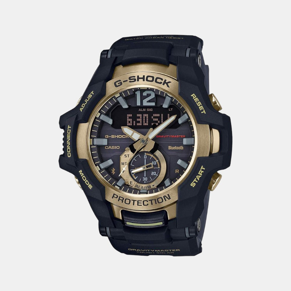 G-Shock Men Quartz Black Dial Analog-Digital Resin Watch G892