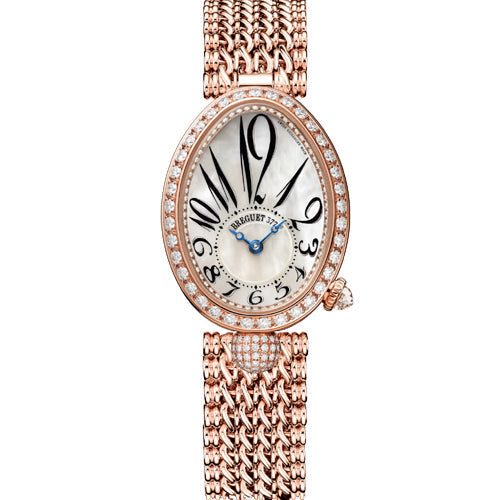 Breguet Reine de Naples 8928 Natural Pearly White Mother-Of-Pearl Dial Women 25mm G8928BR5WJ20DD00