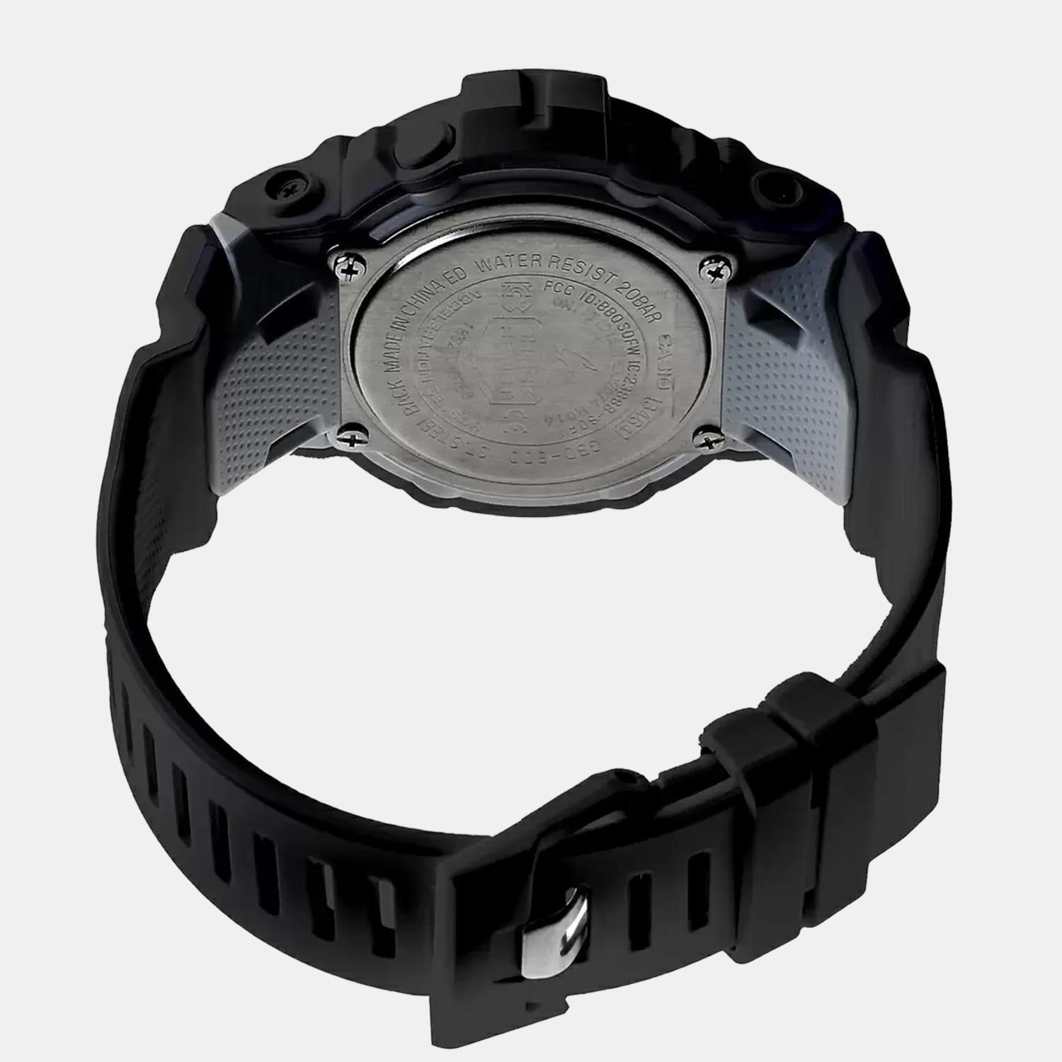 G-Shock Men Quartz Black Dial Digital Resin Watch G899