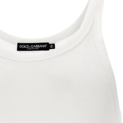 Dolce & Gabbana Ribbed Tank Top