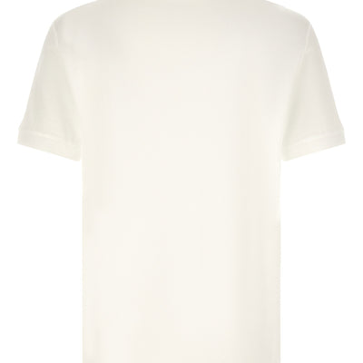 Dolce & Gabbana Logo Plate Polo Shirt