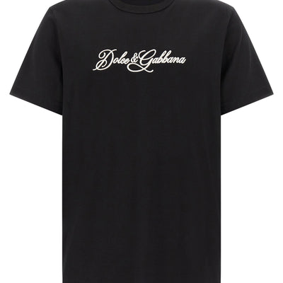 Dolce & Gabbana Logo Embroidery T-shirt