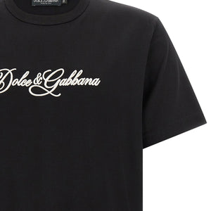 Dolce & Gabbana Logo Embroidery T-shirt