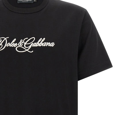 Dolce & Gabbana Logo Embroidery T-shirt