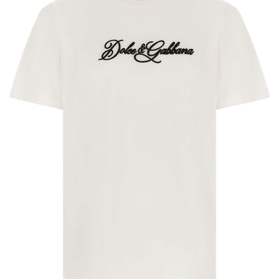 Dolce & Gabbana Logo Embroidery T-shirt