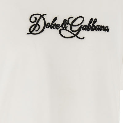 Dolce & Gabbana Logo Embroidery T-shirt