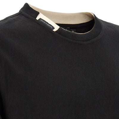 Dolce & Gabbana Double-layer Collar T-shirt