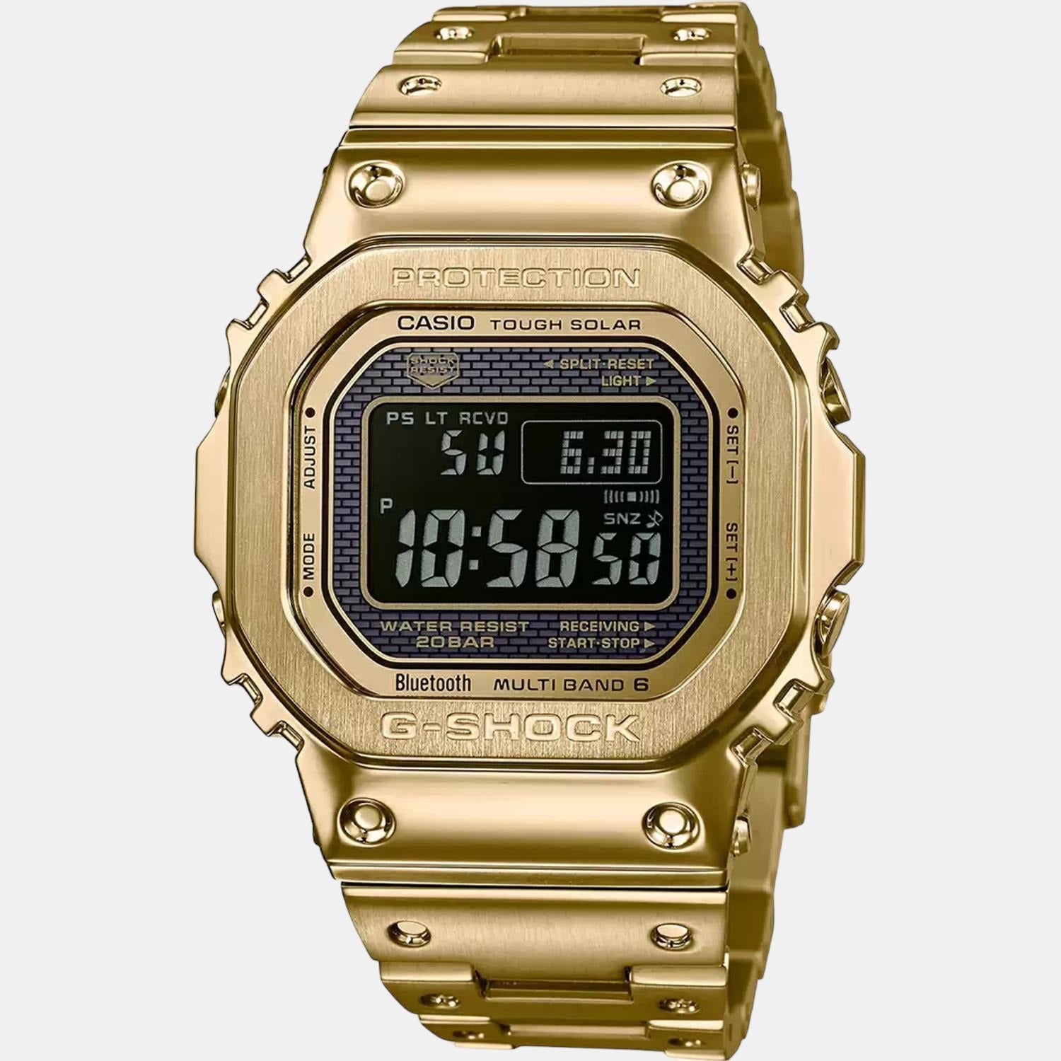 G-Shock Men Quartz Black Dial Digital Stainless Steel Watch G902