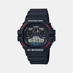 G-Shock Men Quartz Black Dial Digital Resin Watch G909