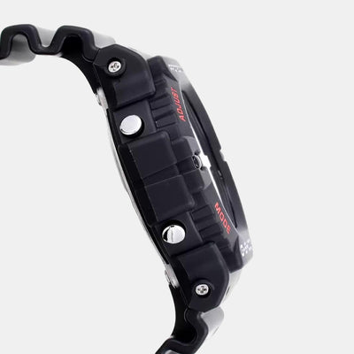 G-Shock Men Quartz Black Dial Digital Resin Watch G909