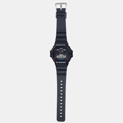 G-Shock Men Quartz Black Dial Digital Resin Watch G909