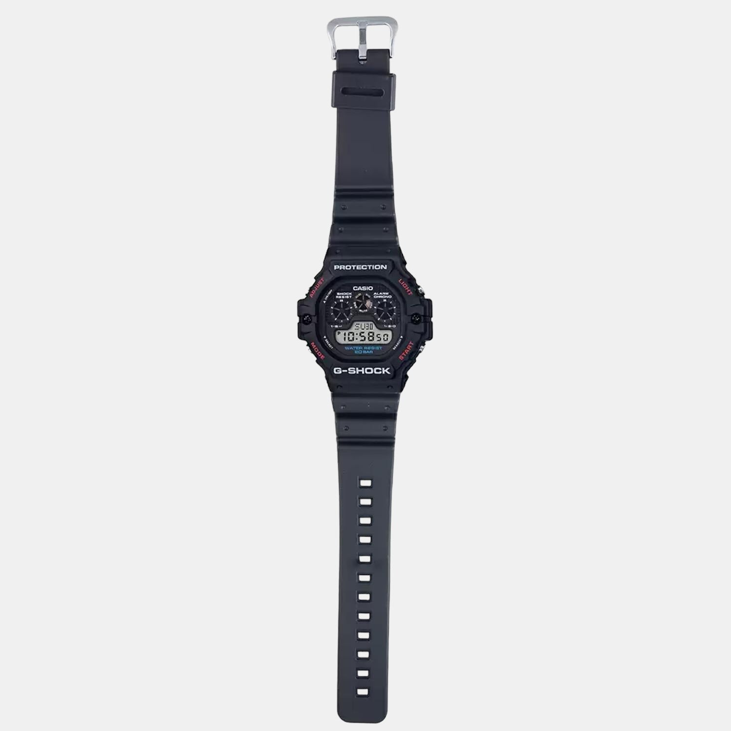 G-Shock Men Quartz Black Dial Digital Resin Watch G909