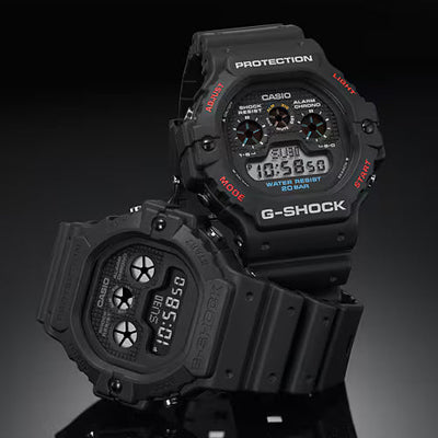 Casio G-Shock 5900 Series Black Dial Men 46.8mm G910 DW-5900BB-1