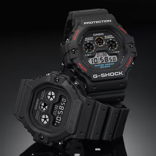 Casio G-Shock 5900 Series Black Dial Men 46.8mm G910 DW-5900BB-1