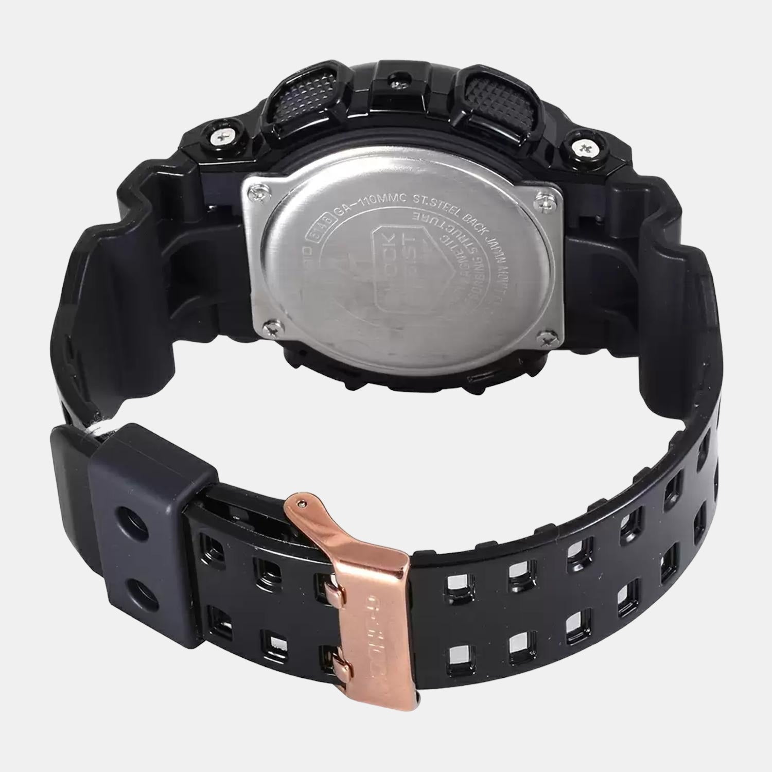G-Shock Men Quartz Black Dial Analog-Digital Resin Watch G937