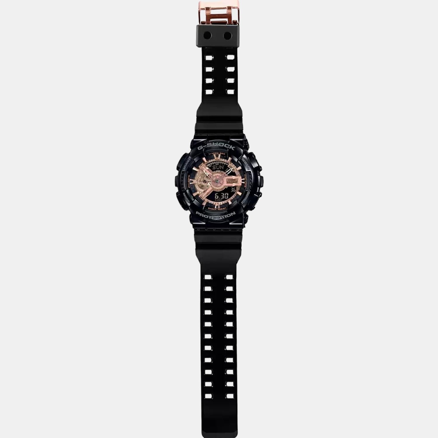 G-Shock Men Quartz Black Dial Analog-Digital Resin Watch G937