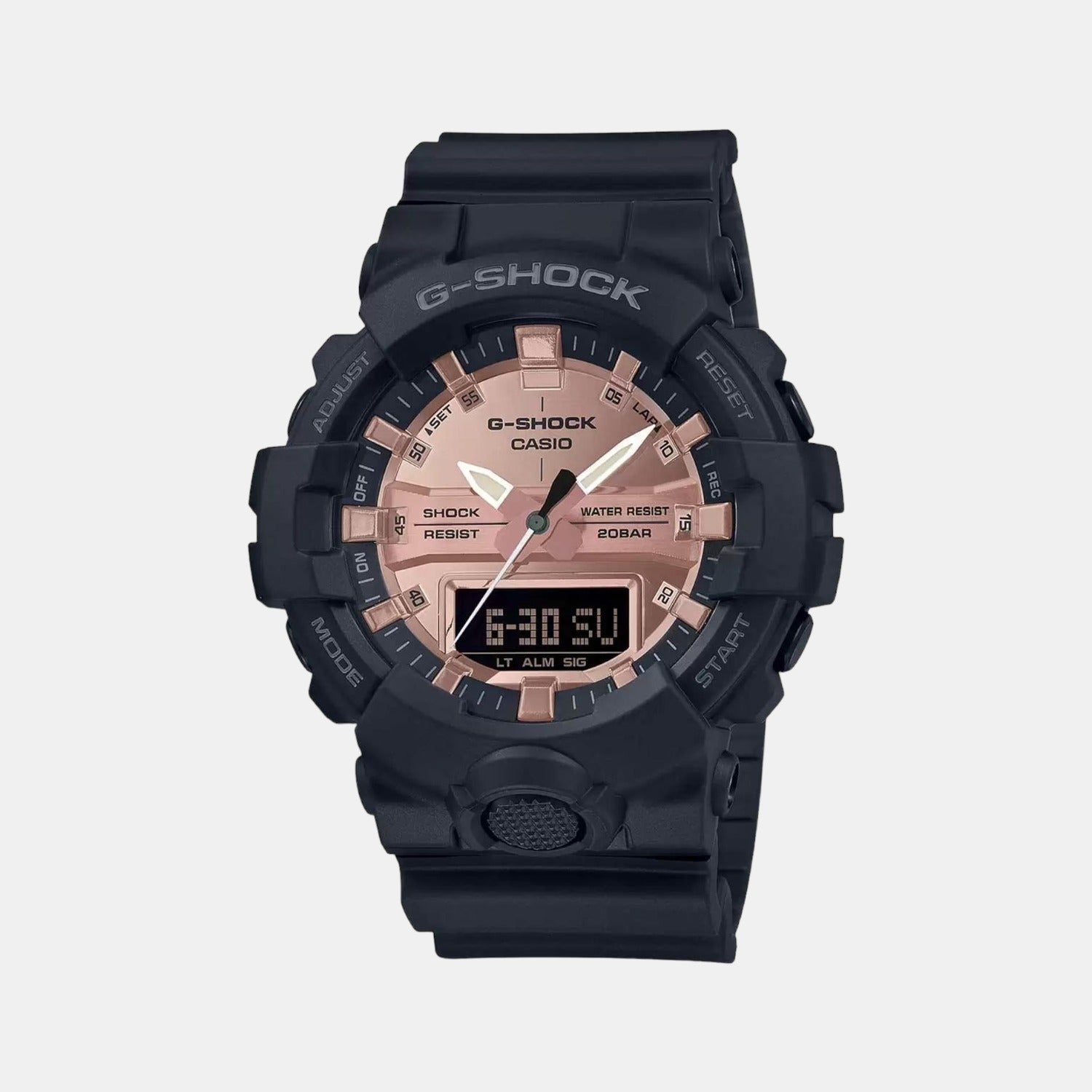 G-Shock Men Quartz Silver Dial Analog-Digital Resin Watch G939