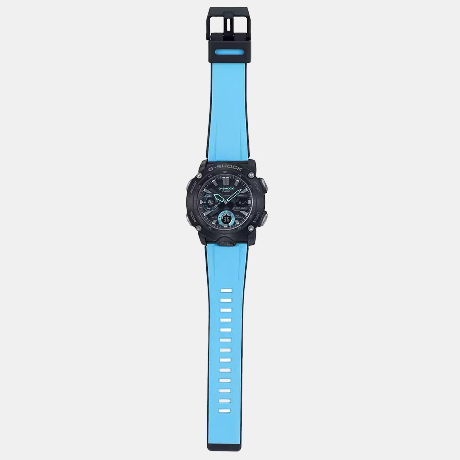 G-Shock Men Quartz Two Tone Dial Analog-Digital Resin Watch G942