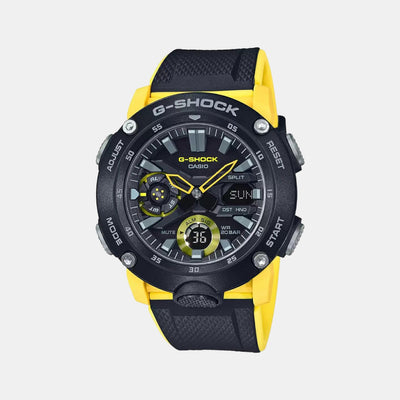 G-Shock Men Quartz Black Dial Analog-Digital Resin Watch G943