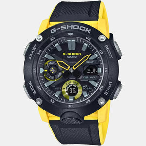 G-Shock Men Quartz Black Dial Analog-Digital Resin Watch G943