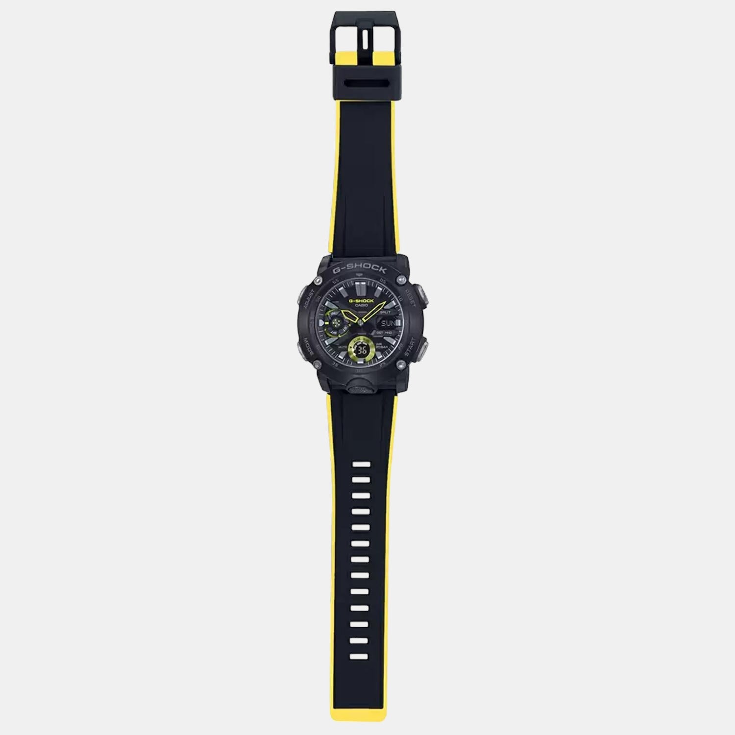 G-Shock Men Quartz Black Dial Analog-Digital Resin Watch G943