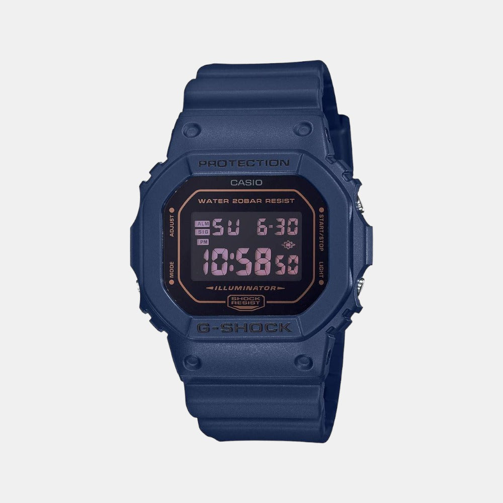 G-Shock Men Quartz Black Dial Digital Resin Watch G964