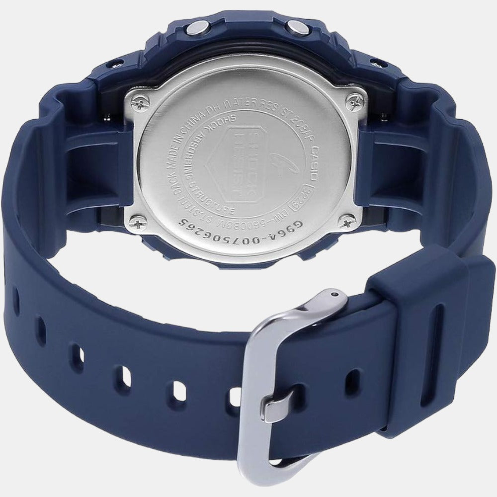 G-Shock Men Quartz Black Dial Digital Resin Watch G964