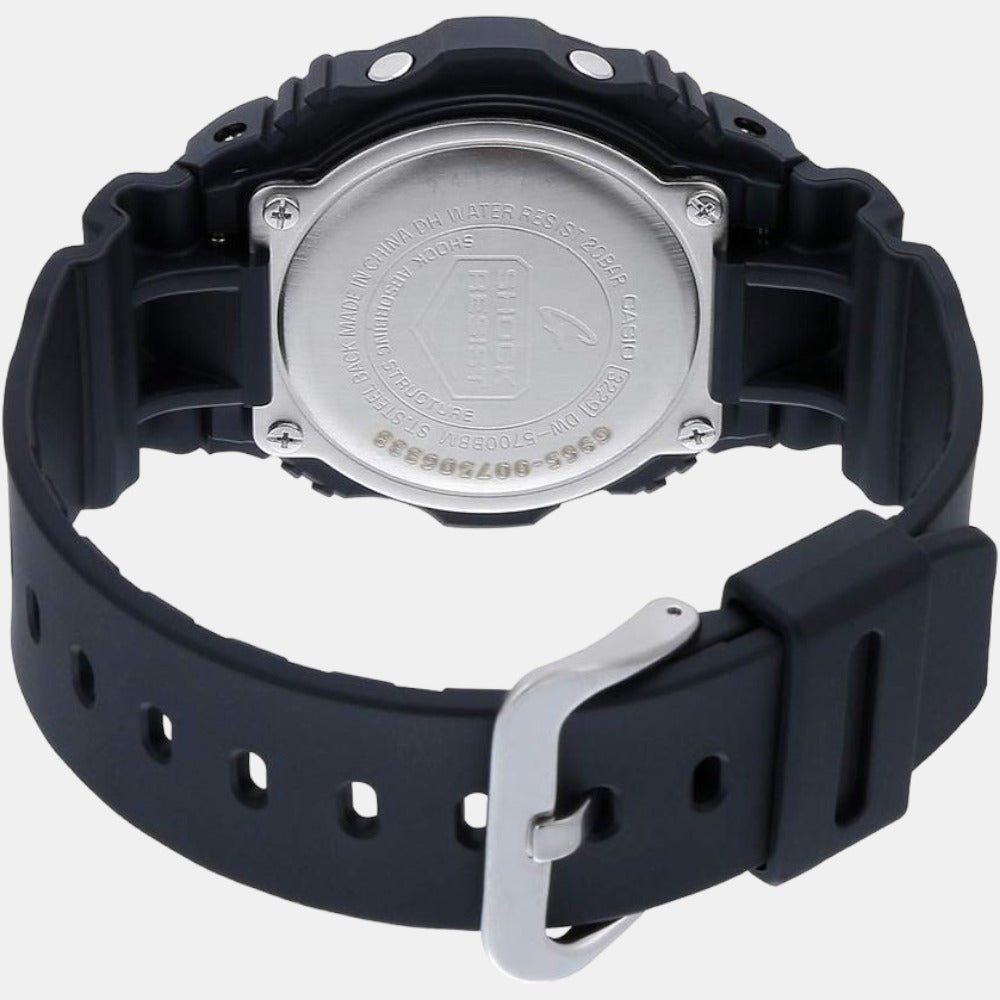 G-Shock Men Quartz Black Dial Digital Resin Watch G965