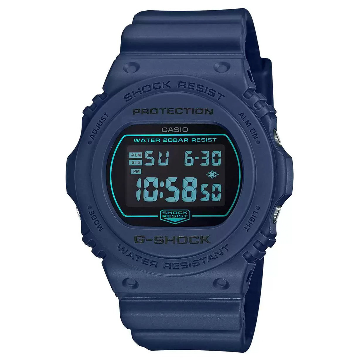 Casio G-Shock Blue Dial Men 45.4mm