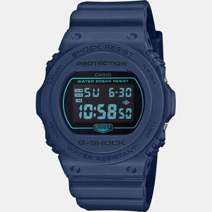 G-Shock Men Quartz Black Dial Digital Resin Watch G966