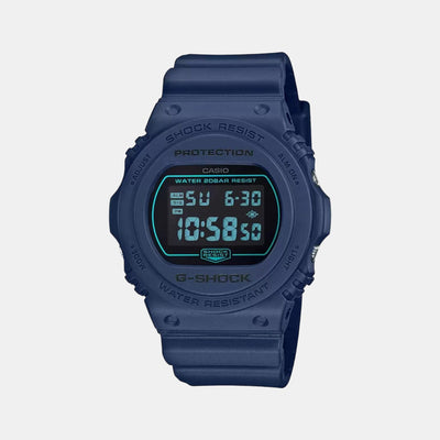 G-Shock Men Quartz Black Dial Digital Resin Watch G966