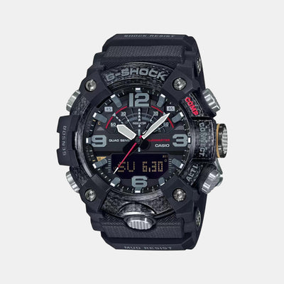 G-Shock Men Quartz Black Dial Analog-Digital Resin Watch G972