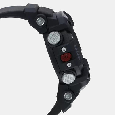 G-Shock Men Quartz Black Dial Analog-Digital Resin Watch G972