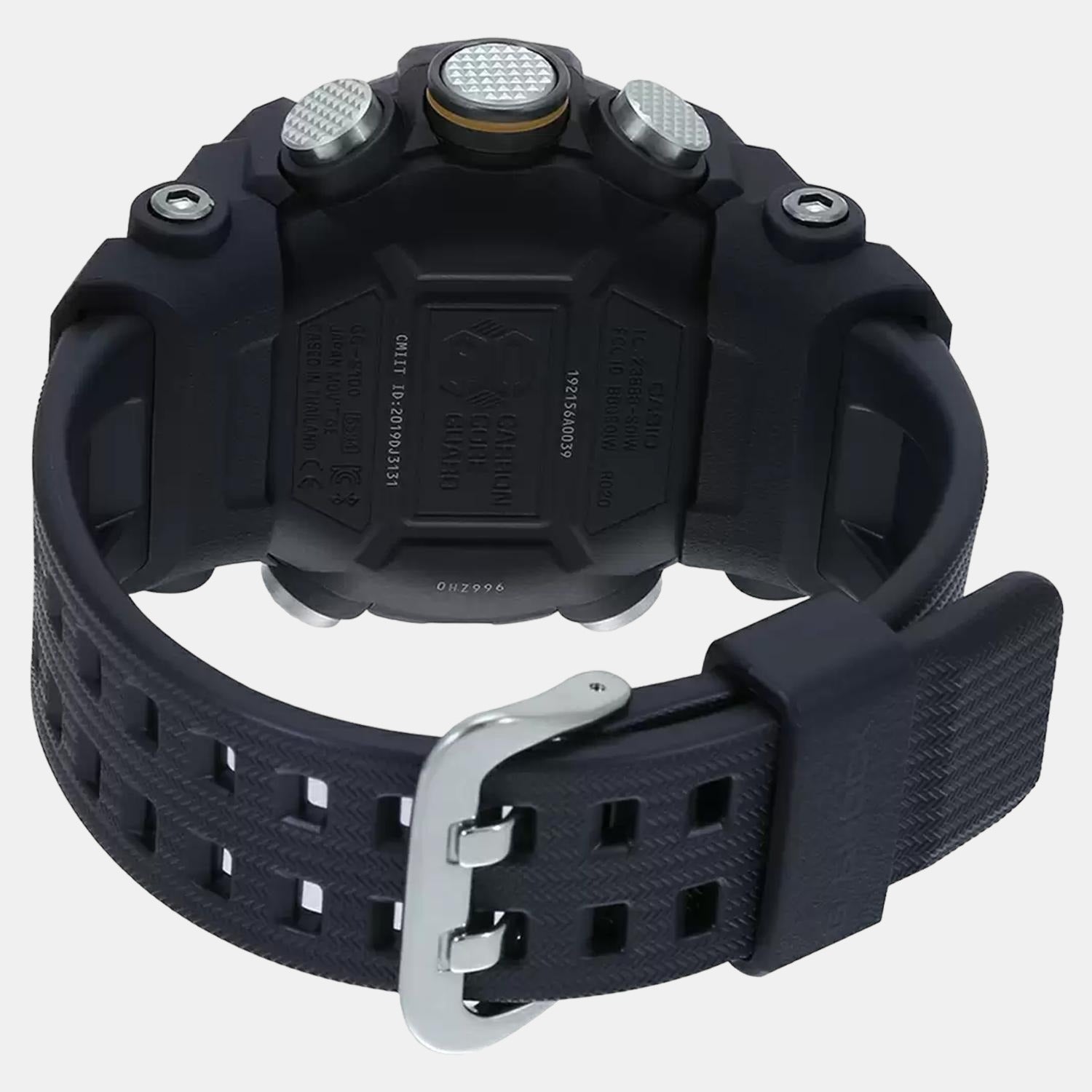 G-Shock Men Quartz Black Dial Analog-Digital Resin Watch G972