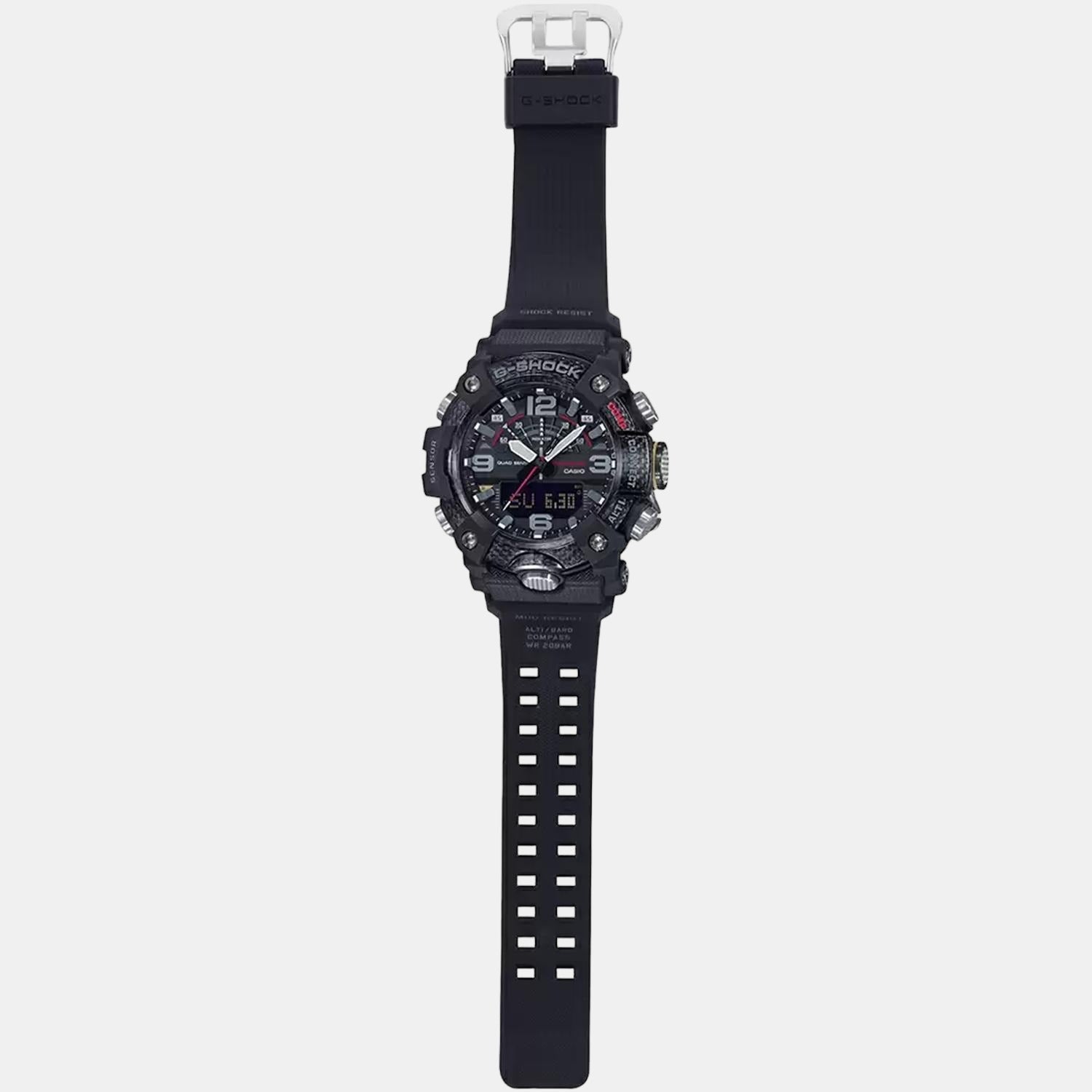 G-Shock Men Quartz Black Dial Analog-Digital Resin Watch G972