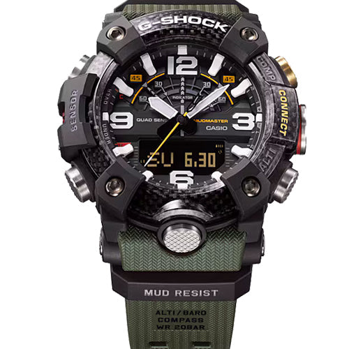 Casio G-Shock MASTER OF G - LAND MUDMASTER Black Dial Men 51.3mm G973 GG-B100-1A3