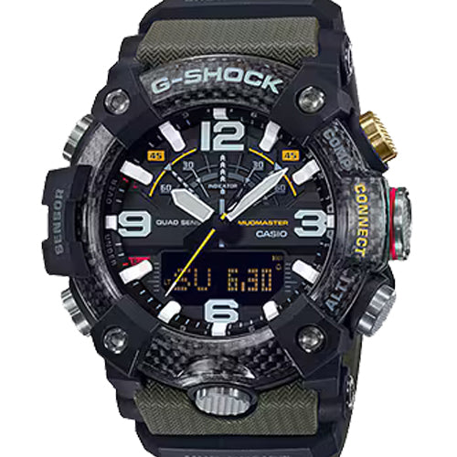 Casio G-Shock MASTER OF G - LAND MUDMASTER Black Dial Men 51.3mm G973 GG-B100-1A3
